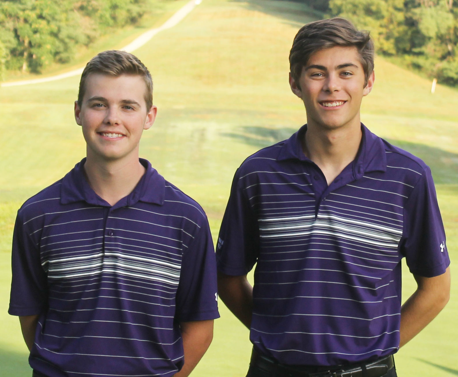 Boys golf lettermen and seniors
